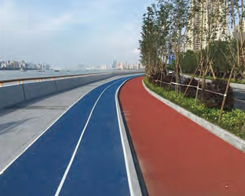 哈尔滨彩色道路